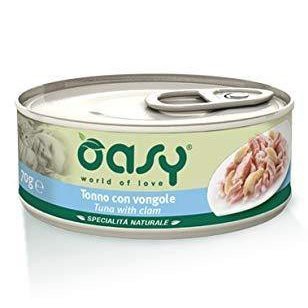 Oasy Specialità Naturale Tonno con Vongole 150gr Oasy Specialità Naturale Tonno con Vongole 150gr